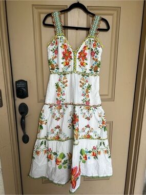 NWT Farm Rio Mixed Tropical Romance Dress size XS